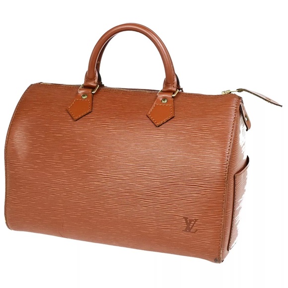 Louis Vuitton Speedy Duffle Epi Speedy 30 with 315 Louis Vuitton Lock & Key - Picture 2 of 16